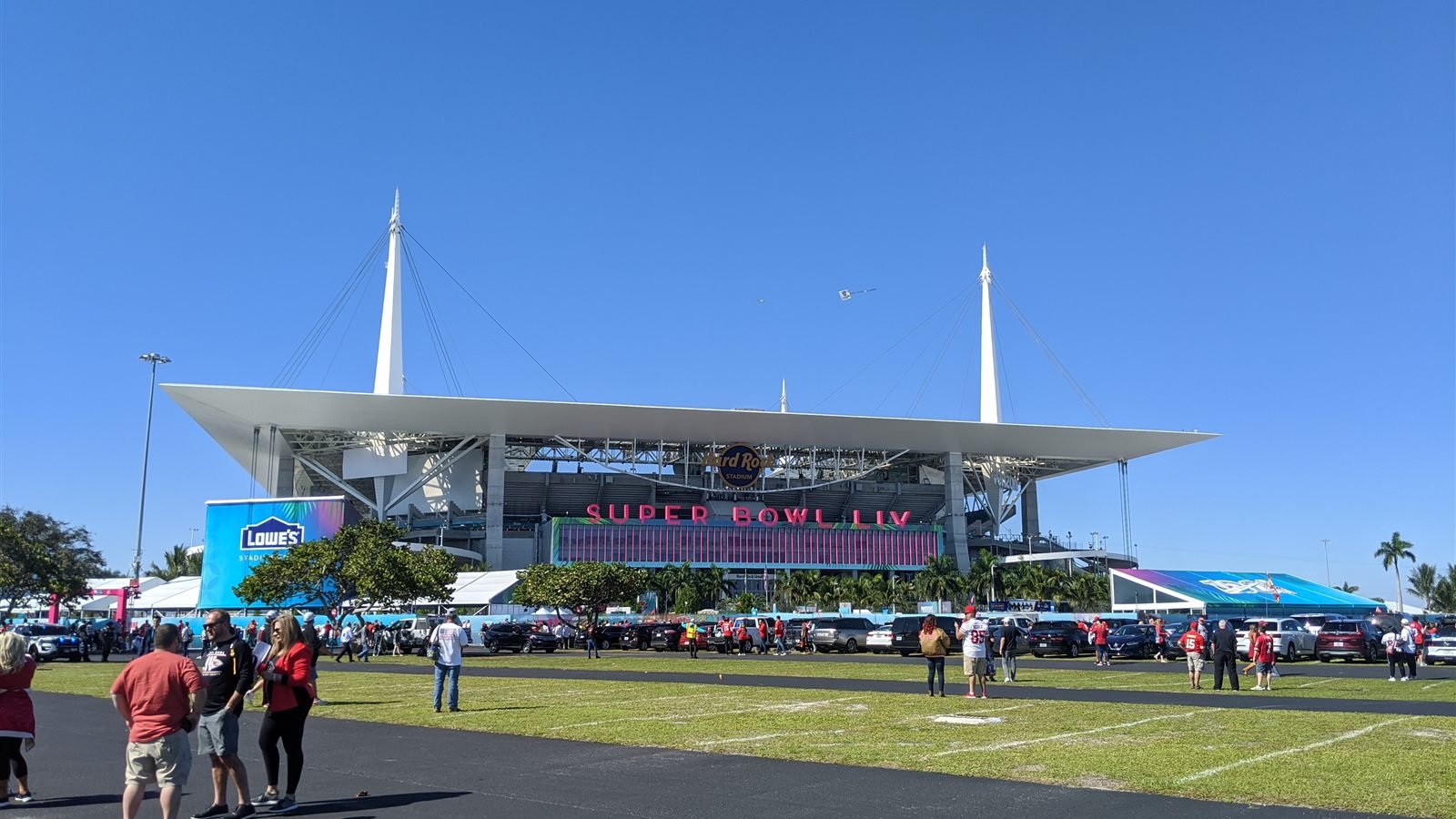Hard Rock Stadium, em Miami Gardens, palco da disputa de terceiro lugar entre França e Inglaterra na Copa de 2026